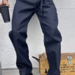 Тъмно сини дънки Baggy 320