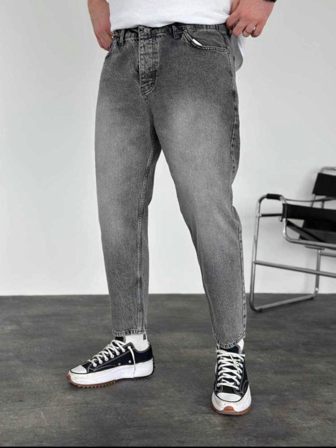 Boyfriend сиви дънки 544