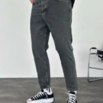 Тъмно сиви дънки Boyfriend 392