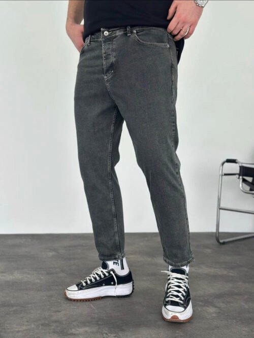 Тъмно сиви дънки Boyfriend 392